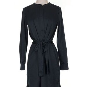 Banana Republic Heritage Collection Belted Long Sleeve Dress – Black (Size 0)